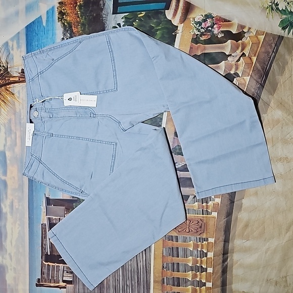 Sanctuary Anthropologie Vacation Crop High Rise Pants Size 30 NWT - Picture 1 of 11
